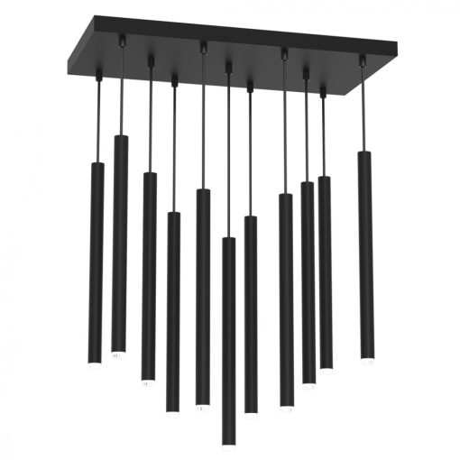 Pendant lamp MONZA BLACK 11xG9 max 8W LED