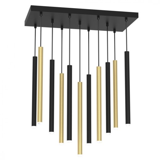 Pendant lamp MONZA BRASS 11xG9 max 8W LED