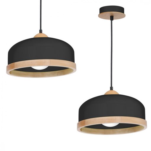 Pendant lamp STUDIO BLACK 1xE27