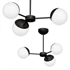 Chandelier SFERA BLACK 3xE14