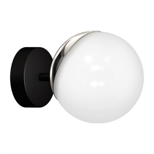 Wall lamp SFERA BLACK/CHROME 1xE14