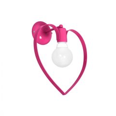 Wall lamp AMORE DARK PINK 1xE27