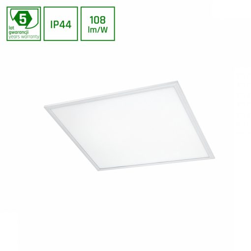 ALGINE  LED 230V 45W NW 230V 120ST IP44 RA90 IK06 600X600MM Fehér Mennyezeti PANEL 5 év Garancia