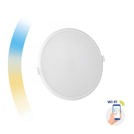 ALGINE 22W CCT+DIM WI-FI SPECTRUM SMART Kerek, Falon kívüli