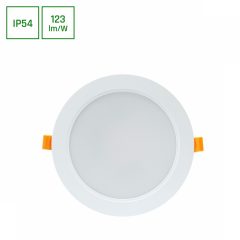   DURE 3 Mélysugárzó 18W NW 230V 110fok IP54 IK06 170X34 Fehér Kerek Beépített tápegység