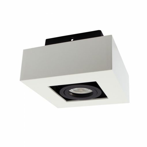 MIRORA GU10 Süllyesztett GU10 250V IP20 145X145X85MM Fehér Fekete Négyzet Szabályozott szem