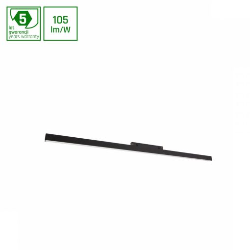 SYSTEM SHIFT - LINE L track lámpa 902x23x42mm 22W 100fok Fekete 5 év Garancia