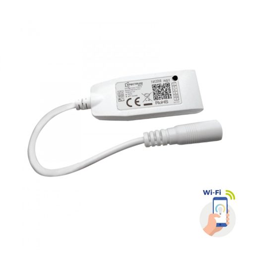 LED Szalag Vezérlő RGBW+CCT+DIMM 12/24V DC 24W/48W .csatlakozó WI-FI SPECTRUM SMART