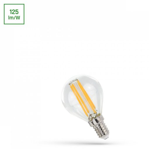 LED Kisgömb G45 E-14 230V 4W COG WW Átlátszó SPECTRUM