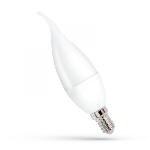 LED Gyertya C37 DECO E-14 230V 8W CW SPECTRUM