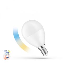 LED P45 5W E-14 230V CCT+DIM WI-FI SPECTRUM SMART