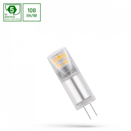 LED G4 12V 2W WW 5 Év PREMIUM  SPECTRUM