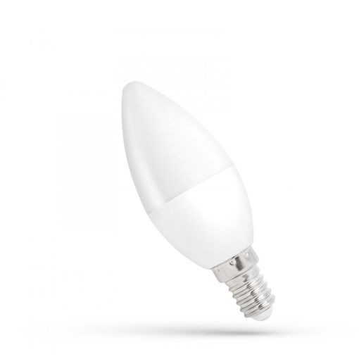 LED Gyertya C37 E-14 230V 1W WW SPECTRUM